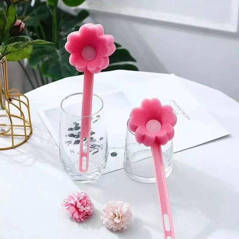 Flower Shape Bottle Cleaner Brush Flower Shape Bottle Cleaner Brush