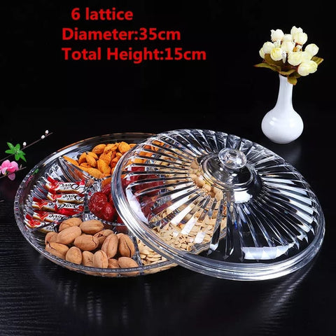 Acrylic Dry Fruit Storage Box with Lid Acrylic Dry Fruit Storage Box with Lid