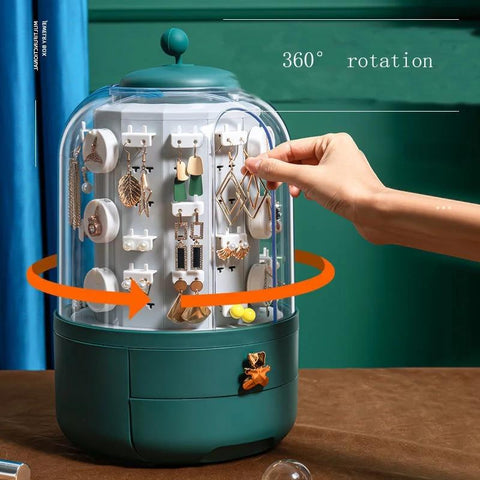 Premium Rotating Jewelry Organizer Box Premium Rotating Jewelry Organizer Box