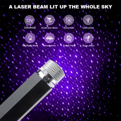 Mini LED Car Roof Star Night Light Projector Mini LED Car Roof Star Night Light Projector