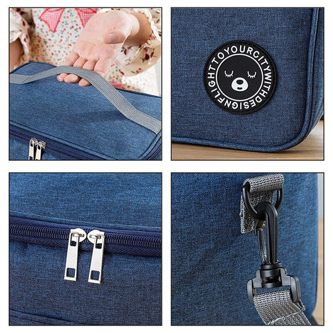 Portable Folding Thermal Insulation Carrier Lunch Bag Portable Folding Thermal Insulation Carrier Lunch Bag