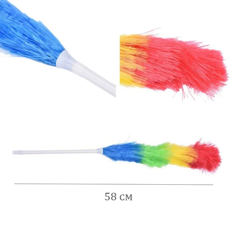 Soft Cleaning Duster With Plastic Handle Soft Cleaning Duster With Plastic Handle