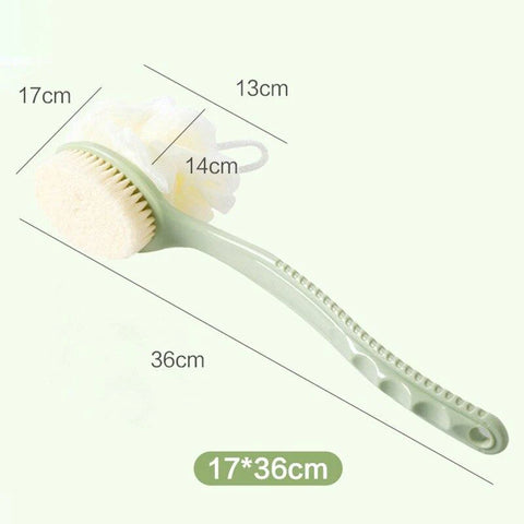 2 In 1 Bathing Scrubbing Long Handle Brush 2 In 1 Bathing Scrubbing Long Handle Brush