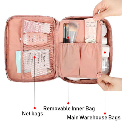 Multifunction Women Makeup Cosmetic Travel Pouch Multifunction Women Makeup Cosmetic Travel Pouch