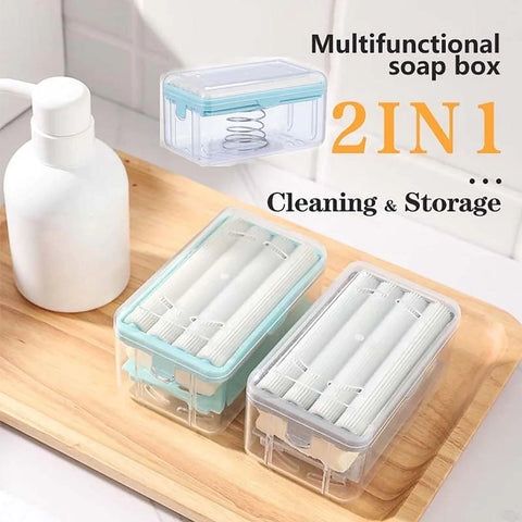 2 In 1 Foaming Soap Box Holder 2 In 1 Foaming Soap Box Holder