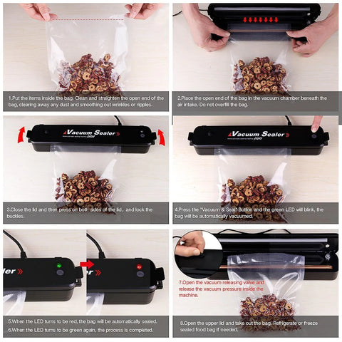 Vacuum Sealer Automatic Vacuum Air Sealing Machine Vacuum Sealer Automatic Vacuum Air Sealing Machine
