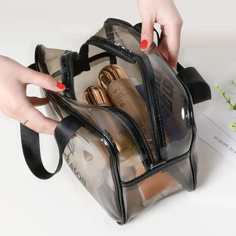 Transparent Cosmetic Bag Organizer Transparent Cosmetic Bag Organizer