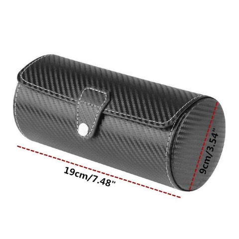 3 Slot Travel Watch Box PU Leather Case Organizer (Premium) 3 Slot Travel Watch Box PU Leather Case Organizer (Premium)