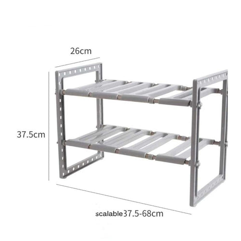 Under Sink Shelf – Expandable Under Sink Shelf – Expandable