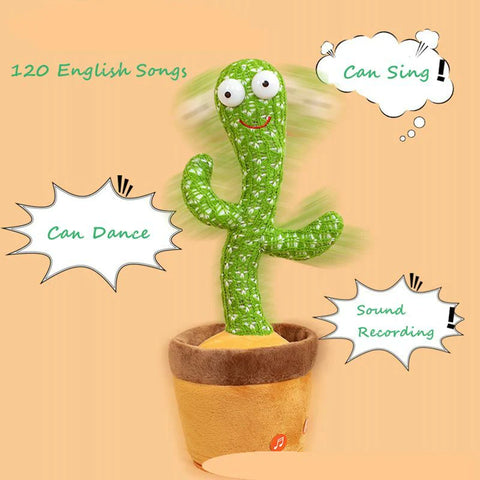 Cute Dancing Cactus Toy With Talking Cute Dancing Cactus Toy With Talking