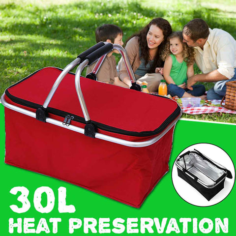 Portable Outdoor Picnic Storage Basket 30L Portable Outdoor Picnic Storage Basket 30L
