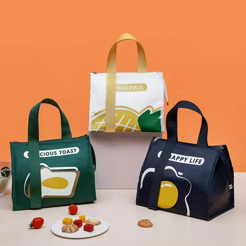 Cartoon Insulated Thermal Food Lunch Bag Cartoon Insulated Thermal Food Lunch Bag