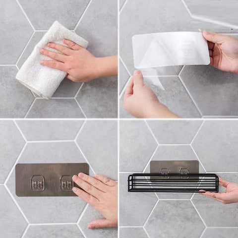 Multipurpose Iron Storage Shelf Self Adhesive Multipurpose Iron Storage Shelf Self Adhesive