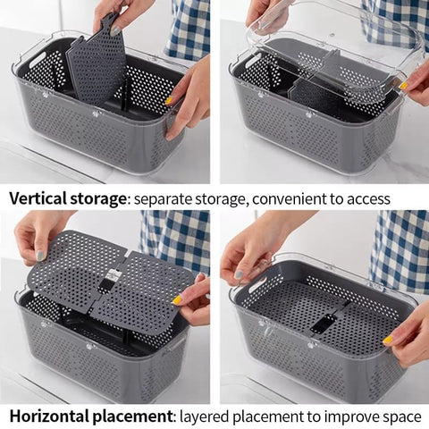 Vegetable Chopper Colander Basket Cutter Vegetable Chopper Colander Basket Cutter