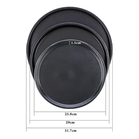 Set Of 3 Pizza Pan Non-Stick Set Of 3 Pizza Pan Non-Stick