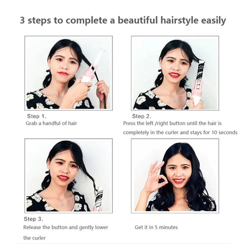 Automatic Hair Curler Double Rotation Automatic Hair Curler Double Rotation
