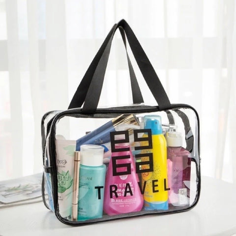 Transparent Cosmetic Bag Organizer Transparent Cosmetic Bag Organizer