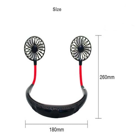 Mini USB Rechargeable Neck Held Colar Fan Portable Mini USB Rechargeable Neck Held Colar Fan Portable
