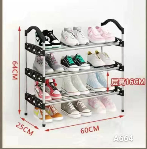 Attachable Aluminium Shoe Rack Attachable Aluminium Shoe Rack