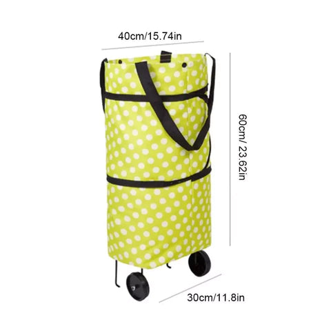 Foldable Shopping Trolley Bag With Wheels Portable Shopping cart bags Foldable Shopping Trolley Bag With Wheels Portable Shopping cart bags