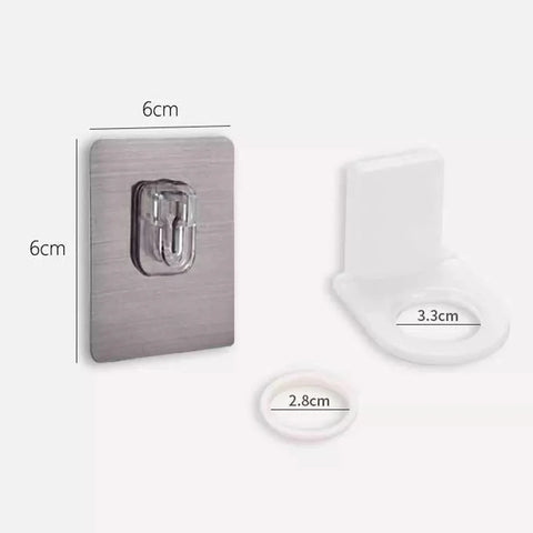 Shampoo & Sanitizer Adhesive Sticky Holder Shampoo & Sanitizer Adhesive Sticky Holder
