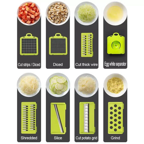 12 in 1 Vegetable Cutter Slicer Grater Chopper 12 in 1 Vegetable Cutter Slicer Grater Chopper