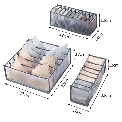 Undergarments Organizer Set Of 3 Undergarments Organizer Set Of 3