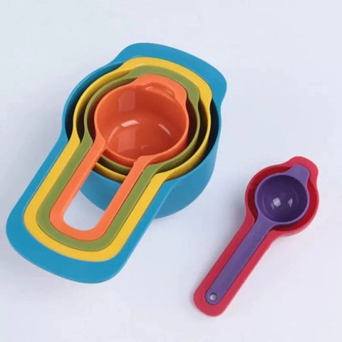 6 Pieces Measuring Spoons Cups With Scale 6 Pieces Measuring Spoons Cups With Scale
