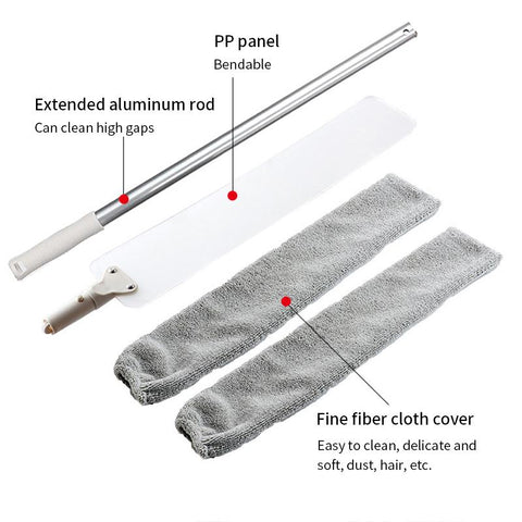 Long handle Bedside Dust Brush Mop Flexible Long handle Bedside Dust Brush Mop Flexible