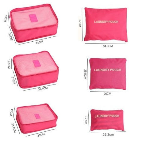 6 PCS Travel Storage Bag 6 PCS Travel Storage Bag