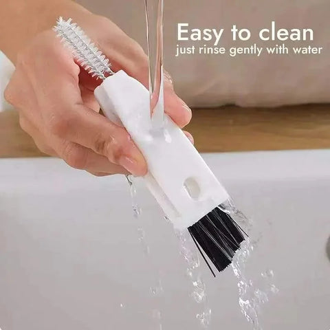 3 in 1 Bottle Lid Rubber Ring Groove Gap Cleaning Brush, Multifunctional Bottle Gap Cleaner 3 in 1 Bottle Lid Rubber Ring Groove Gap Cleaning Brush, Multifunctional Bottle Gap Cleaner