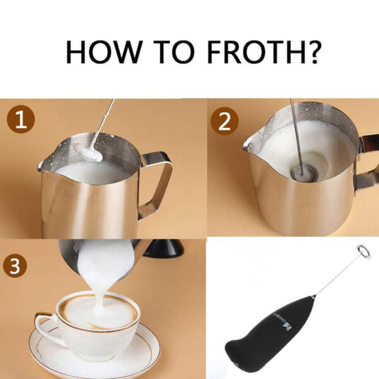 Mini Battery Operated Coffee And Egg Beater