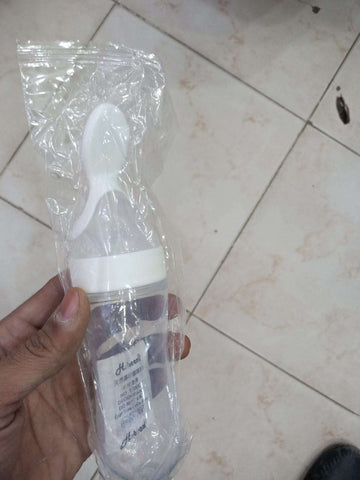 Baby Feeding Bottle With Spoon Baby Feeding Bottle With Spoon
