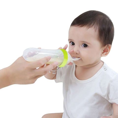 Baby Feeding Bottle With Spoon Baby Feeding Bottle With Spoon
