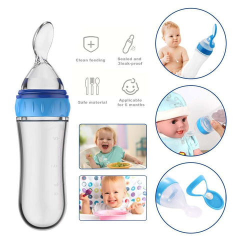 Baby Feeding Bottle With Spoon Baby Feeding Bottle With Spoon