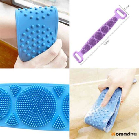 Silicone Shower Scrubber Belt Silicone Shower Scrubber Belt