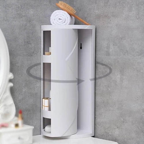 Rotating Corner Cosmetic Accessories Shelf Bathroom Shelf Rotating Corner Cosmetic Accessories Shelf Bathroom Shelf