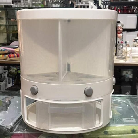 6 Grid Large Food Cereal Dispenser Revolving Base 6 Grid Large Food Cereal Dispenser Revolving Base