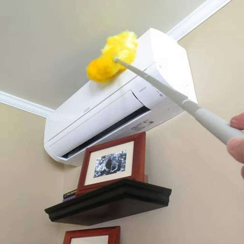Multi-purpose Fan Duster, Long Stick Washable Ceiling Soft Duster Brush Multi-purpose Fan Duster, Long Stick Washable Ceiling Soft Duster Brush