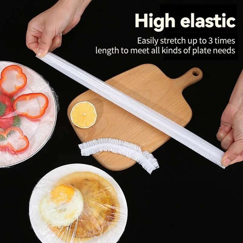 Disposable Plastic Wrap (100 Pcs) Disposable Plastic Wrap (100 Pcs)