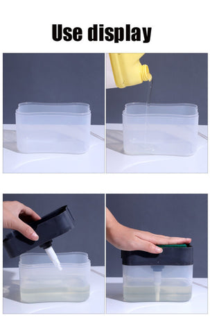 2-in-1 Soap Pump Dispenser 2-in-1 Soap Pump Dispenser