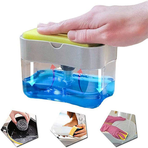 2-in-1 Soap Pump Dispenser 2-in-1 Soap Pump Dispenser