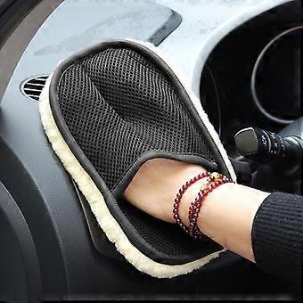 Car Cleaning Woolen Glove