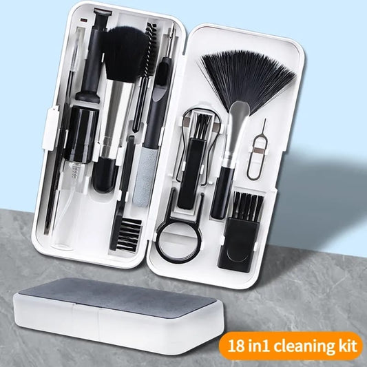 18 in 1 Computer/Mobile Accessories Cleaning Kit