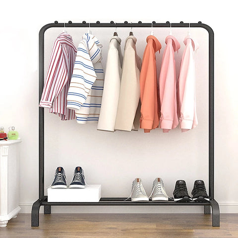 Bedroom Clothes Stand Rack Metal