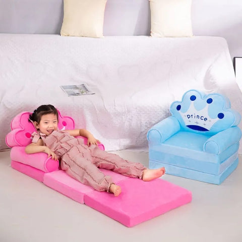 Foldable Kids Sofa Chair & Bed