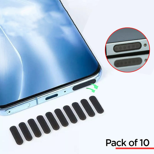 Mobile Phone Speaker Dustproof Net Stickers Pack Of 10