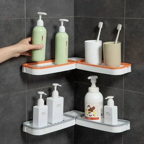 Foldable Corner Storage Shelf