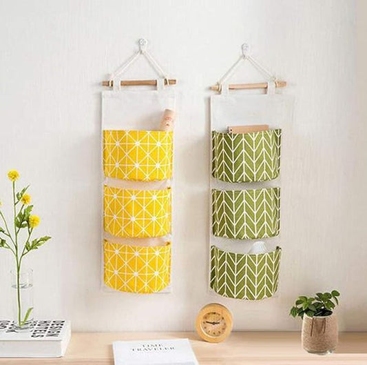 3 Pockets Hanging Storage Bag