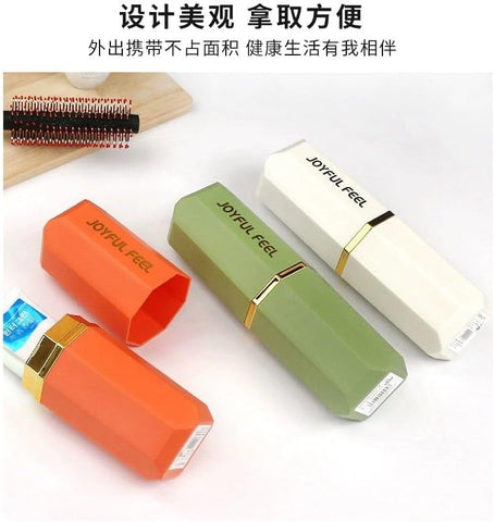 Portable Travel Toothpaste & Toothbrush Cup Set